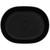 Ruvati 19-inch Matte Black epiStone Solid Surface Modern Bathroom Vessel Sink - RVB2119BK