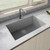 Ruvati Silicone Bottom Grid Sink Mat for RVG1030 and RVG2030 Sinks - Gray - RVA41030GR