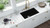 Ruvati 27-inch Fireclay Undermount / Drop-in Topmount Kitchen Sink Single Bowl - Black - RVL2707BK