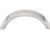 Top Knobs M1737 PN Nouveau Crescent Pull 3" (c-c) - Polished Nickel