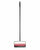Alpine  ALP469-RED Triple Brush Floor and Carpet Sweeper, Red