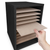 Alpine  ADI500-11-BLK 11-Compartment Wood Adjustable Vertical Paper Sorter Literature File Organizer, Black