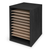 Alpine  ADI500-11-BLK 11-Compartment Wood Adjustable Vertical Paper Sorter Literature File Organizer, Black