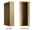 Alpine  ADIKI200-01-MEO Multi-Tiered Liturature Display, Medium Oak