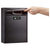 Alpine Large Wall Mountable Mailbox with Key and Combination lock - ADI631-04-BLK-KC