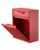 Alpine  ADI631-05-RED Medium Wall Mountable Mailbox with Key Lock