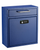 Alpine Medium Wall Mountable Mailbox with Key and Combination lock - ADI631-05-BLU-KC