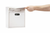 Alpine ADI631-05-WHI-KC Medium Wall Mountable Mailbox with Key and Combination lock