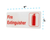 Alpine  ALPSGN-34-5 9 in. x 3 in. Fire Extinguisher Sign 5 Pack