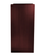 Alpine ALP476-MA Mahogany 40 Gallon Wood Receptacle Enclosure with Drop Hole and Tray Shelf