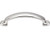 Top Knobs M1693 PN Asbury Arendal Pull 3" (c-c) - Polished Nickel