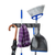 Alpine  ALP498-GRY-3pk Mop and Broom Holder (3 pack)