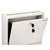 Alpine ADI631-03-WHI-2pk Wall Mountable Large Steel Drop Box (2 pack)