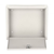 Alpine ADI631-03-WHI-2pk Wall Mountable Large Steel Drop Box (2 pack)
