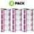 Alpine Quadruple Box Wire Wall Mount Glove Dispenser, Black - ALP485-05-BLA-3pk