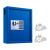 Alpine  ADI680-40-BLU-689-PKG 40-Key Steel Digital Lock Key Cabinet, Blue with 100 Key Tags