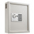 Alpine  ADI680-40-WHI-689-PKG 40-Key Steel Digital Lock Key Cabinet, White with 100 Key Tags