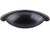 Top Knobs Arendal 2 1/2" Center to Center Cup/Bin Pull, Tuscan Bronze - M1659