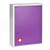 Alpine  ADI999-04-PUR 21 in. H x 16 in. W x 6 in. D Large Dual Lock Surface-Mount Medical Security Cabinet in Purple