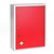 Alpine 21 in. H x 16 in. W x 6 in. D Large Dual Lock Surface-Mount Medical Security Cabinet in Red - ADI999-04-RED