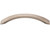 Top Knobs Crescent Flair 5 1/16" Center to Center Bar Pull, Brushed Bronze - M1657