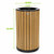 Alpine  ALP4400-01-CD Round, 32-Gallon Outdoor Trash Container with Slatted Recycled Plastic Panels - Cedar