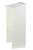 Alpine ADI661-01-WHI-PKG Wood Stand-up Podium Lectern, White with Black Cover