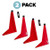 Alpine  ADI616-RED-2pk Drop Lift Wall Rack for Blueprints, Red (2 pack)