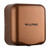 Alpine Hemlock Copper 120-Volt High Speed Dry Commercial Automatic Electric Hand Dryer with Wall Guard - ALP400-10-COP-PKG