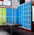 Alpine ADI629-206-BLU-4PK 72 in. x 12 in. x 12 in. 6-Compartment Steel Tier Key Lock Storage Locker in Blue (4-Pack)