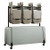 Alpine  ADI690-01 Chair and Table Combo Cart