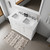 Lexora LD342248DA00000 Dukes 48 in. W White Double Sink Vanity Cabinet