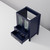 Lexora LV341824SE00000 Volez 24 inch W Navy Blue Bath Vanity Cabinet