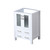 Lexora LV341824SA00000 Volez 24 inch W White Bath Vanity Cabinet