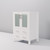 Lexora LV341824SA00000 Volez 24 inch W White Bath Vanity Cabinet