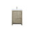 Lexora Lafarre 24 inch W x 20 in D Rustic Acacia Bath Vanity Cabinet, White Quartz Top and Brushed Nickel Faucet Set