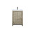 Lexora LLF24SKSOS000FGM Lafarre 24 inch W x 20 in D Rustic Acacia Bath Vanity Cabinet, White Quartz Top and Gun Metal Faucet Set