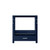 Lexora LJ342230SE00000 Jacques 30 in. W Navy Blue Bath Vanity Cabinet