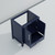 Lexora LJ342230SE00000 Jacques 30 in. W Navy Blue Bath Vanity Cabinet