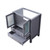 Lexora LV341830SB00000 Volez 30 inch W Dark Grey Bath Vanity Cabinet