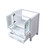 Lexora LV341830SA00000 Volez 30 inch W White Bath Vanity Cabinet
