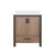 Lexora LVZV30SN200 Ziva 30 inch W Rustic Barnwood Bath Vanity Cabinet and White Quartz Top