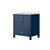 Lexora  LVJ30SE300 Jacques 30 in. W x 22 in. D Navy Blue Bath Vanity and Cultured Marble Top