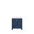 Lexora LJ342230SEDS000 Jacques 30 in. W Navy Blue Bath Vanity Cabinet and Carrara Marble Top