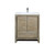 Lexora LLF30SKSOS000FCH Lafarre 30 inch W x 20 in D Rustic Acacia Bath Vanity Cabinet, White Quartz Top and Chrome Faucet Set