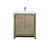 Lexora Lafarre 30 inch W x 20 in D Rustic Acacia Bath Vanity Cabinet, White Quartz Top and Chrome Faucet Set