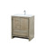 Lexora Lafarre 30 inch W x 20 in D Rustic Acacia Bath Vanity Cabinet, Cultured Marble Top and Chrome Faucet Set