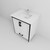 Lexora LVZV30SA301 Ziva 30 inch W White Bath Vanity Cabinet, Cultured Marble Top and Faucet Set