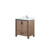Lexora  LVZV30SN301 Ziva 30 in W x 22 in D Rustic Barnwood Bath Vanity, Cultured Marble Top and Faucet Set