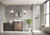 Lexora LVZV30SN301 Ziva 30 inch W Rustic Barnwood Bath Vanity Cabinet, Cultured Marble Top and Faucet Set